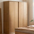 Siena Solid Ash Sliding Door Large Wardrobe