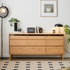 Siliqua Natural Solid Oak Chest of 8 Drawers