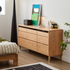 Siliqua Natural Solid Oak Chest of 8 Drawers