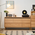 Siliqua Natural Solid Oak Chest of 8 Drawers