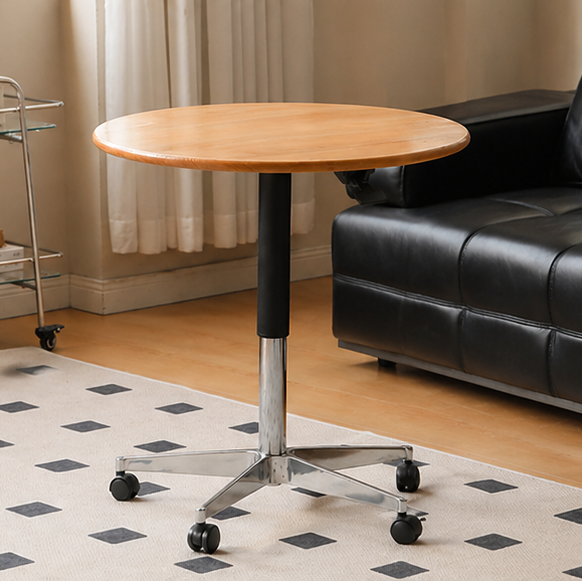 Siliqua Solid Hardwood Side Table