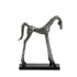 Silver Horse Standing Small LFCSZ24051B