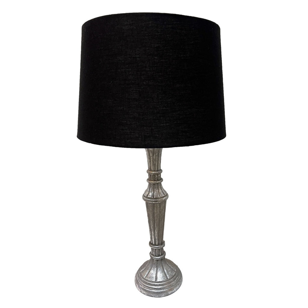 Silver Leaf Wood Elegant Table Lamp RGA2050 - Oak Furniture Store