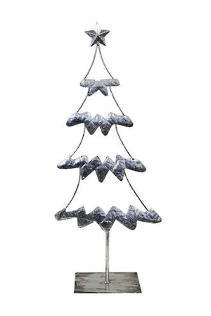 Silver Metal Tree Large FXT555L - Oak Furniture Store