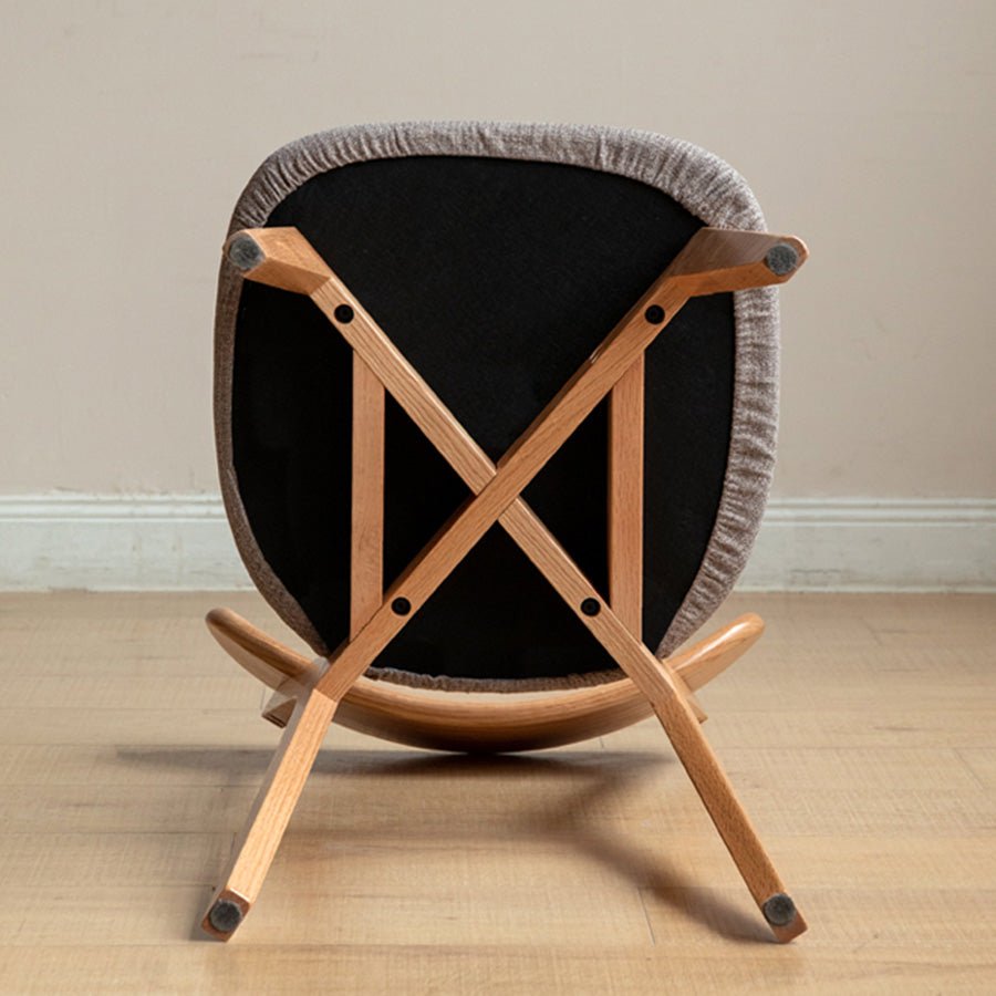 Sion Natural Solid Oak Dining Chair with Cushion | Oak Furniture Store