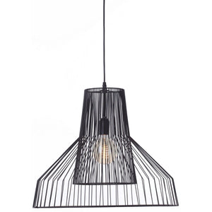 Sleek Black Metal Pendant Lamp RST8001 - Oak Furniture Store