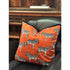 Snugg & Co. Cushion Cover - Zebra Print Cushion Cover - Orange Velvet RCO4004