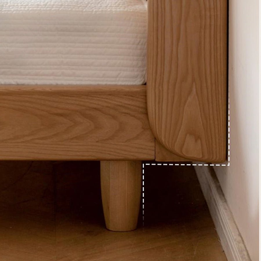 Sofia Natural Solid Ash Bed Frame | Oak Furniture Store