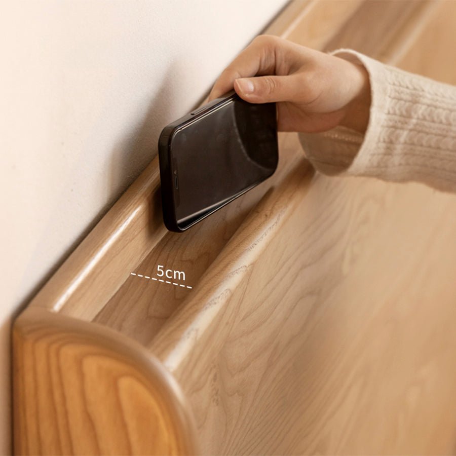 Sofia Natural Solid Ash Bed Frame | Oak Furniture Store