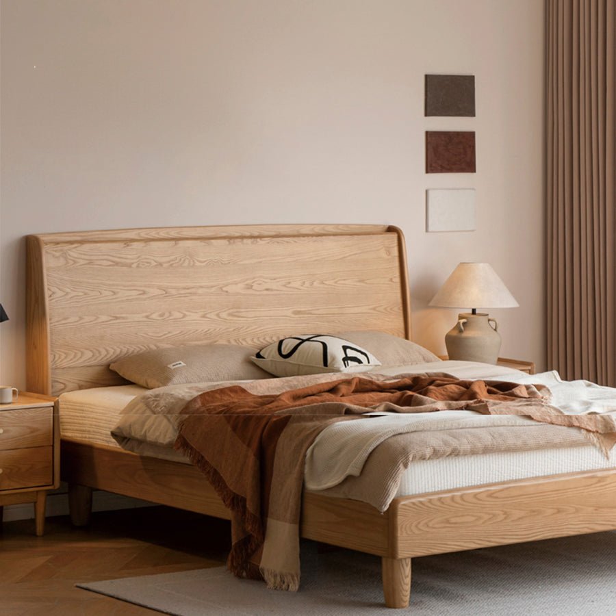 Sofia Natural Solid Ash Bed Frame | Oak Furniture Store