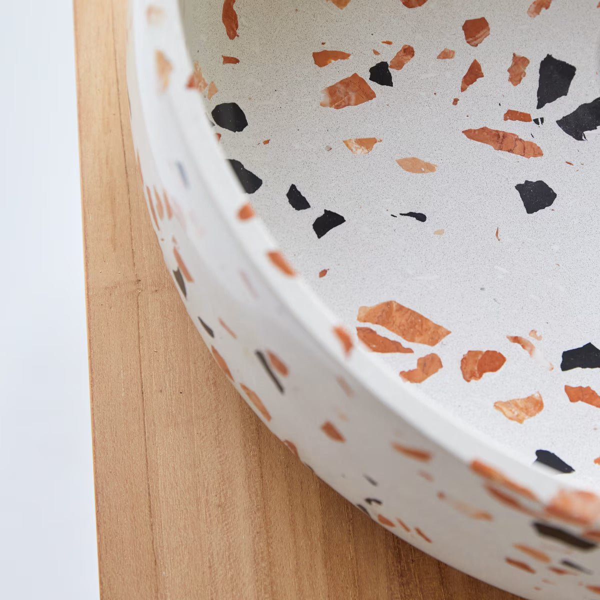 Soria Round Premium Terrazzo Basin - Oak Furniture Store