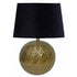 Table Lamp & Shade - Antique Brass / Black Cotton RGA2040