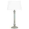 Table Lamp & Shade - LT Green Wash / White Linen RGA2032