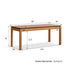 Tarfala Natural Solid Cherry Large Work Station