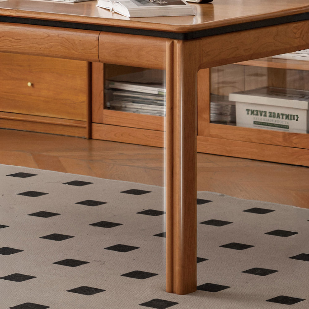 Tarfala Natural Solid Cherry Large Work Station