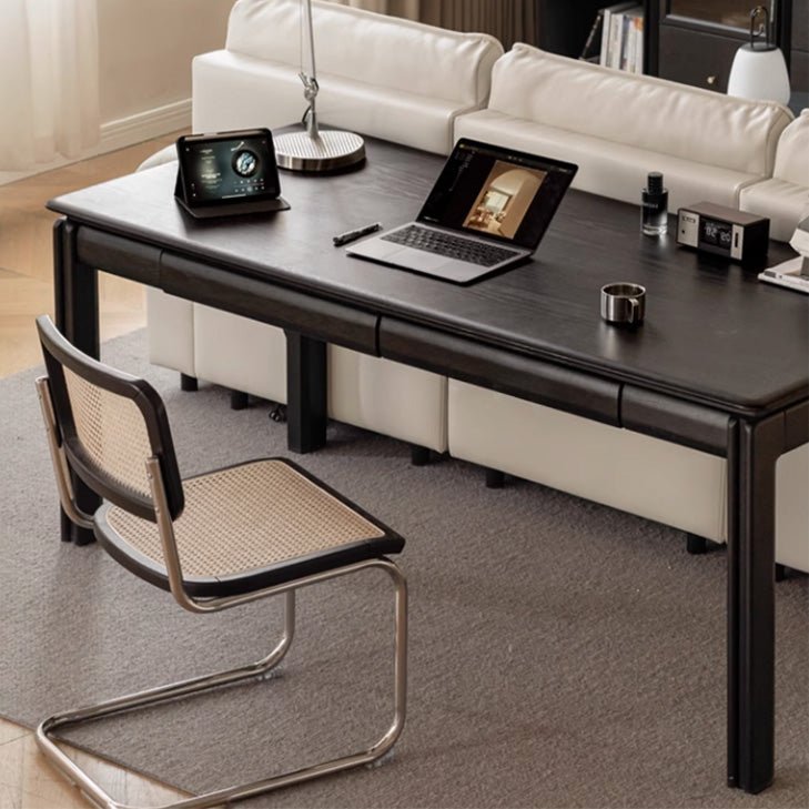 Tarfala Solid Oak Large Work Station - Oak Furniture Store