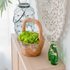 Teak Rect Tray W/Handle RSE2304