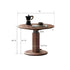 Tome Solid Wood Height Adjustable Coffee Table | round small coffee table NZ | Oak Furniture Store