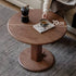 Tome Solid Wood Height Adjustable Coffee Table | round small coffee table NZ | Oak Furniture Store