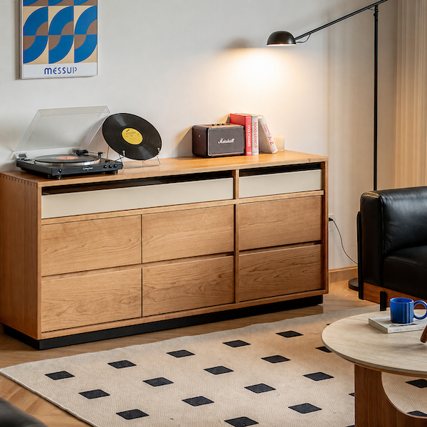 Tonnac Solid Cherry Chest of Drawers