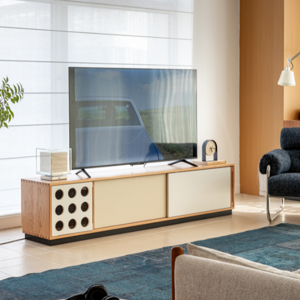 Tonnac Solid Cherry Entertainment Unit Design Two