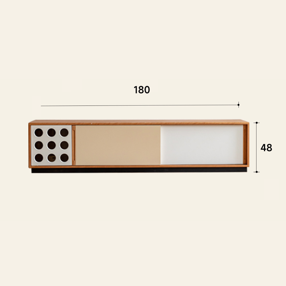 Tonnac Solid Cherry Entertainment Unit Design Two