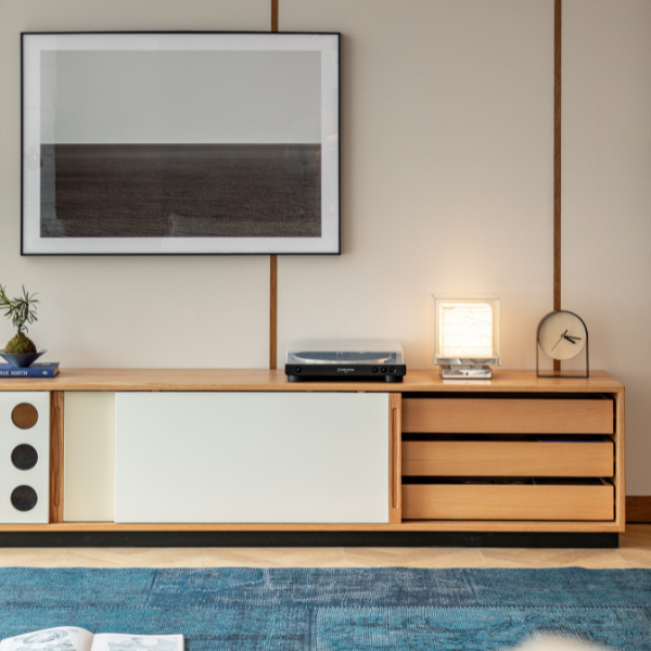 Tonnac Solid Cherry Entertainment Unit Design Two