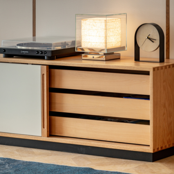 Tonnac Solid Cherry Entertainment Unit Design Two