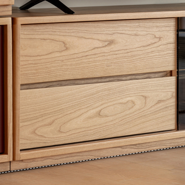 Tonnac Solid Cherry Modular Entertainment Unit