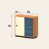 Tonnac Solid Cherry Modular Sideboard
