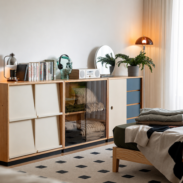 Tonnac Solid Cherry Modular Sideboard