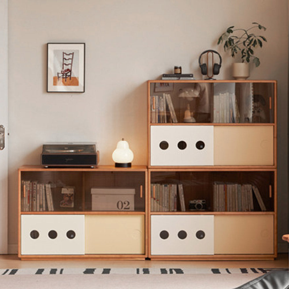 Tonnac Solid Cherry Small Bookcase/Sideboard