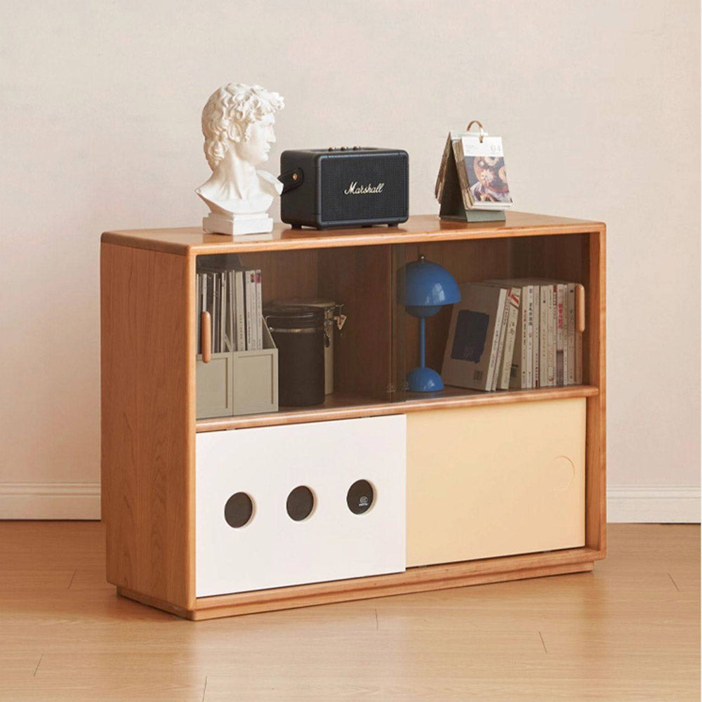Tonnac Solid Cherry Small Bookcase/Sideboard