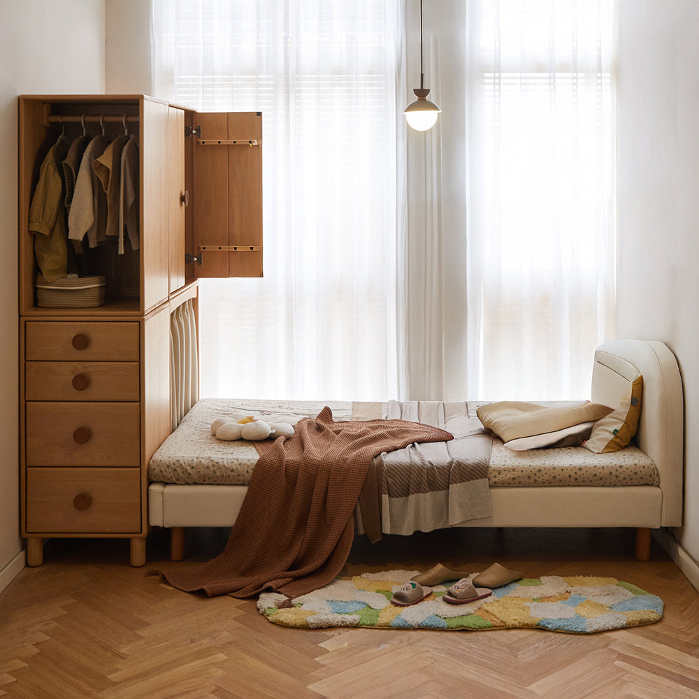 Urban Kidz Natural Solid Beech Modular Chest of Drawers