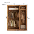Urban Kidz Natural Solid Oak Wardrobe