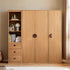 Urban Kidz Natural Solid Oak Wardrobe