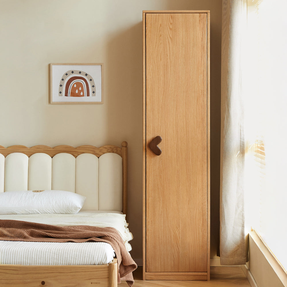 Urban Kidz Natural Solid Oak Wardrobe