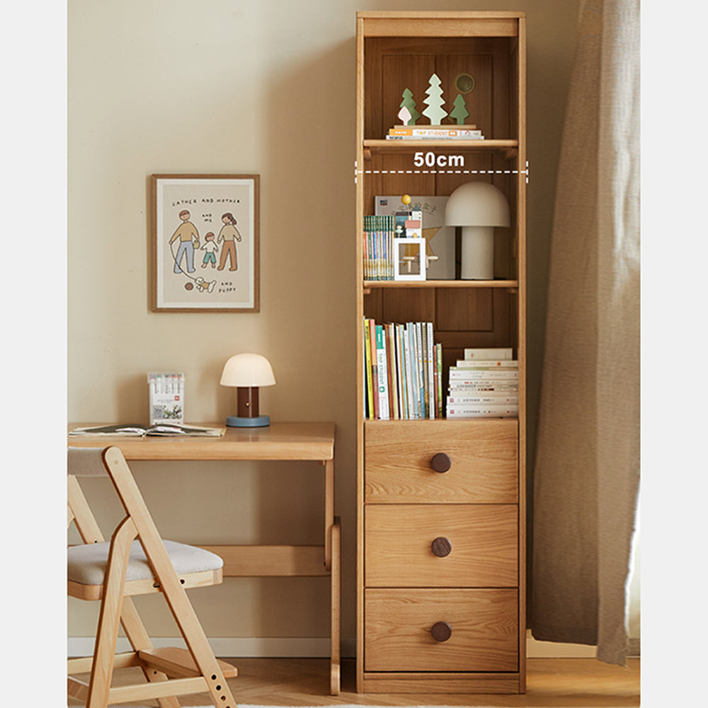 Urban Kidz Natural Solid Oak Wardrobe