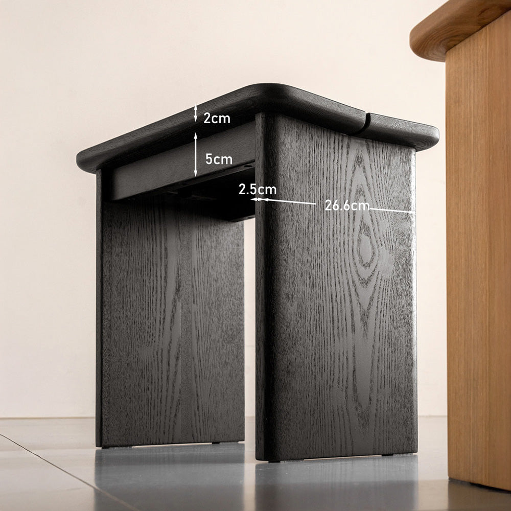 Vernio Solid Ash Stool