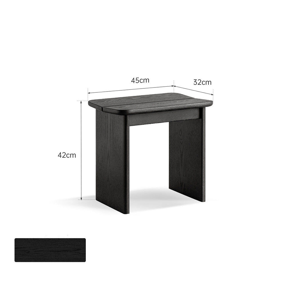 Vernio Solid Ash Stool