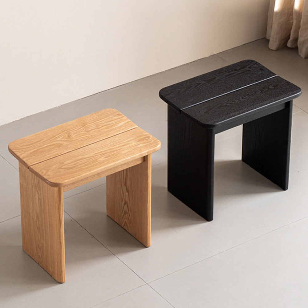Vernio Solid Ash Stool