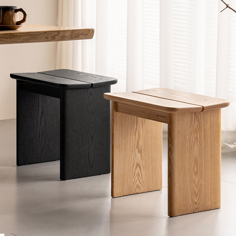 Vernio Solid Ash Stool