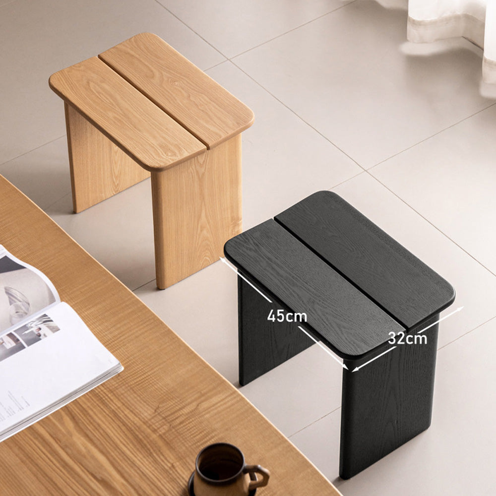 Vernio Solid Ash Stool