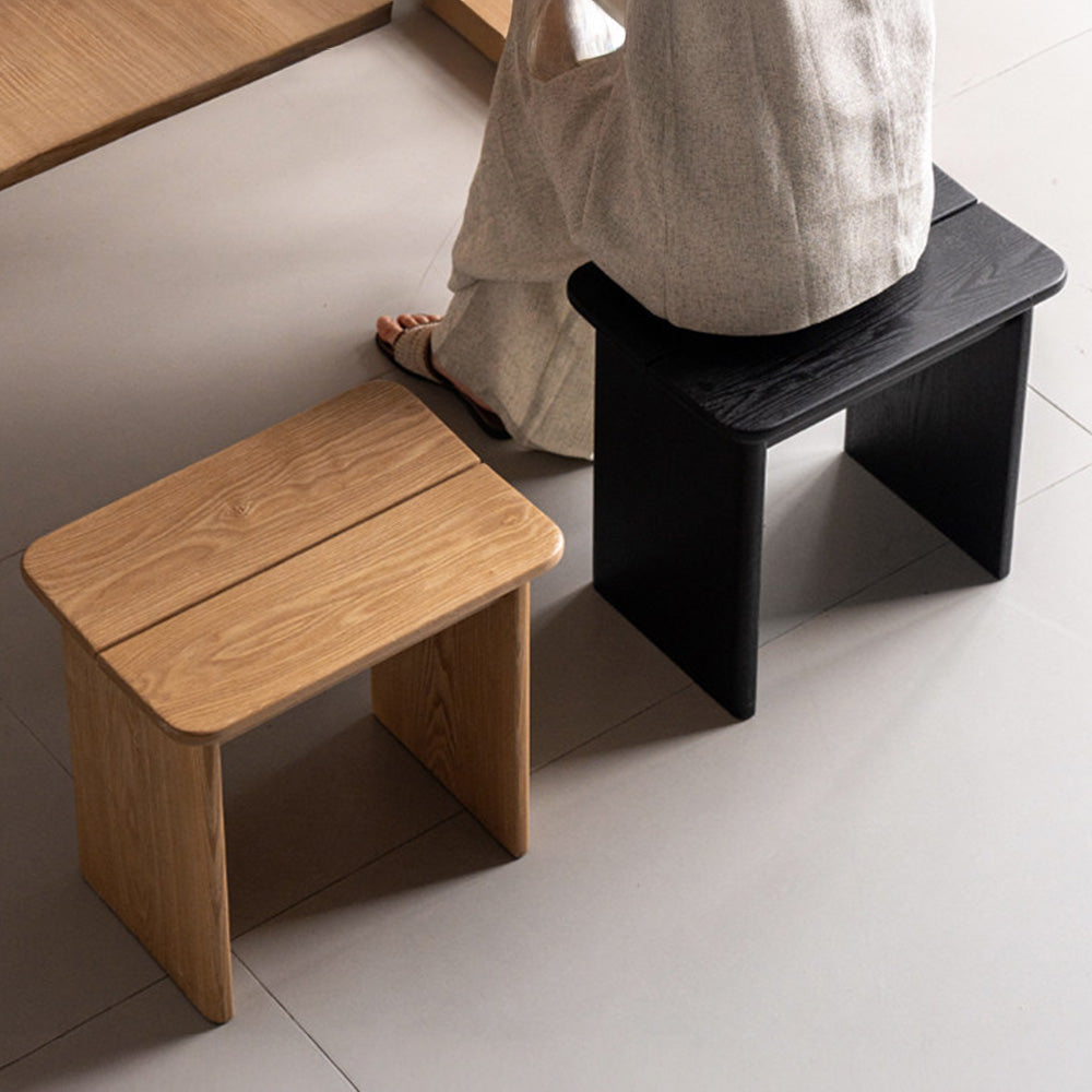 Vernio Solid Ash Stool