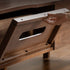 Viano Natural Solid Walnut Entertainment Unit