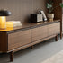 Viano Natural Solid Walnut Entertainment Unit