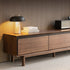 Viano Natural Solid Walnut Entertainment Unit