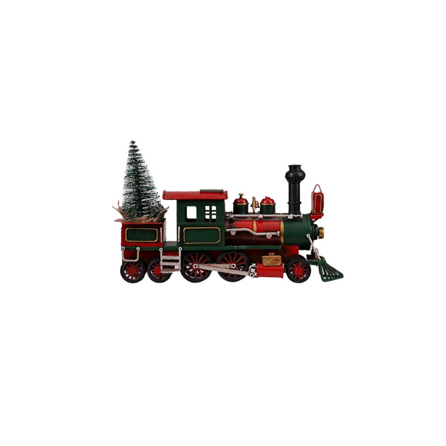 Vintage Xmas Steam Train 27.5cm FXD447