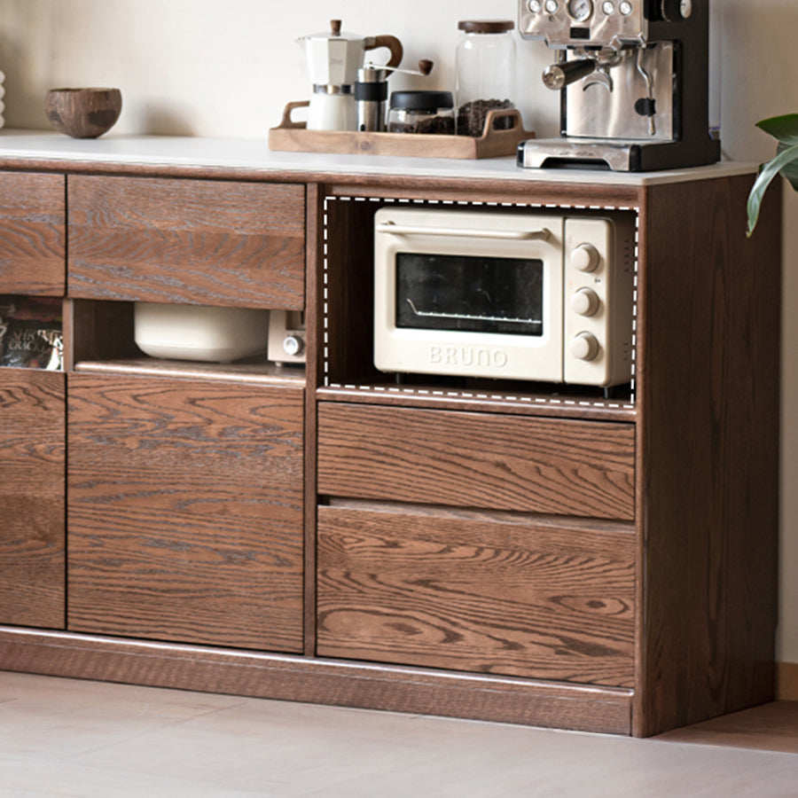 Warburg Natural Solid Oak Sideboard