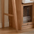 Warburg Solid Oak Display/Bookcase